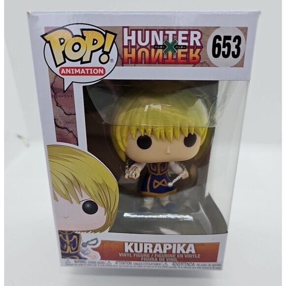 Funko Pop! Vinyl figurine : Hunter x Hunter - Kurapika #653 New In Box ! - Picture 1 of 6